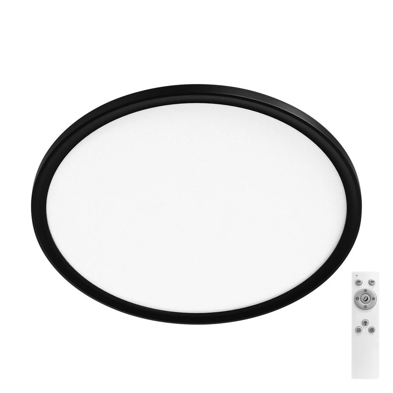 OSRAM ORBIS EASYFIX LED Backlight Deckenleuchte 42cm 22W +CCT DIM Fernbedienung, schwarz