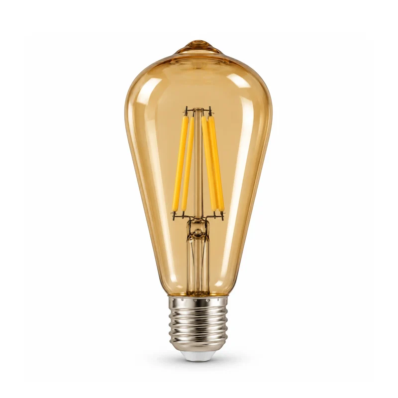 Vintage ST64 E27 4W Dimmbare LED Dekorative Glühbirne~3254
