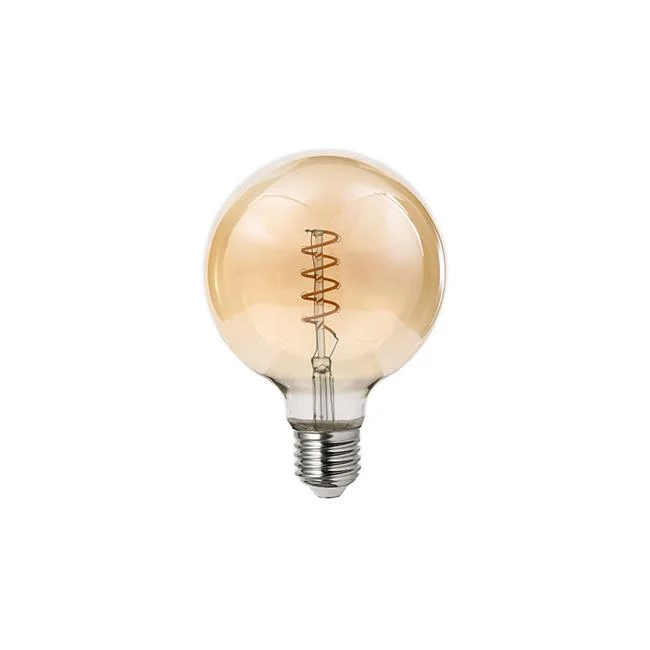 LED Filament Lamp | E27 | 4W | Globe - G95 | 2200K - Extra Warm Wit | Dimbaar