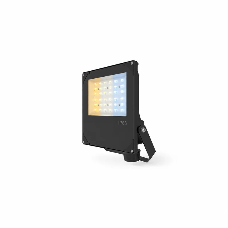 LED Baustrahler | 30/40/50W Switch | 7.000 lm | 3000K/4000K/5700K CC-Switch | IP66 | Neigbar | Schwarz | Aurus