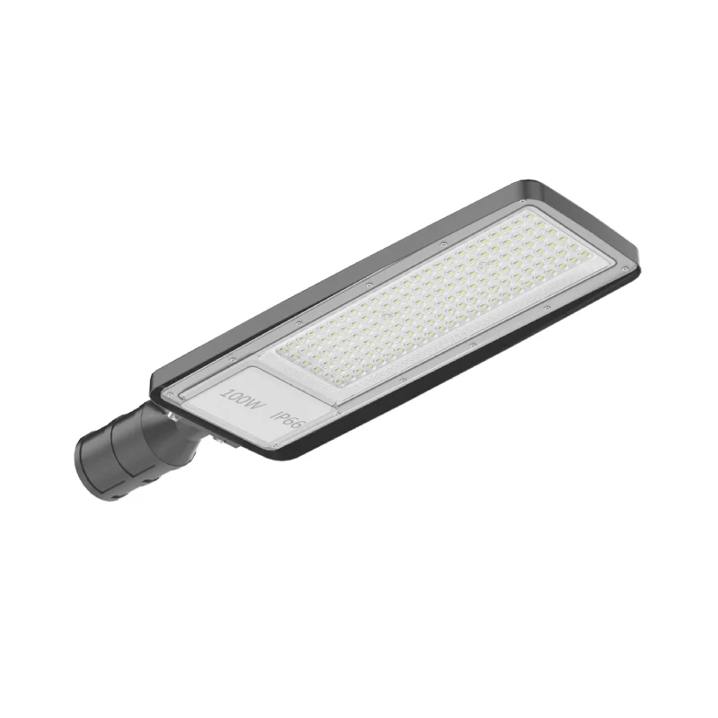 LED Straßenleuchte mit Dämmerungssensor | 100W | 10.000 lm | 3000/4000/6500K CCT-Schalter | IP66 | Neigbar | Hero