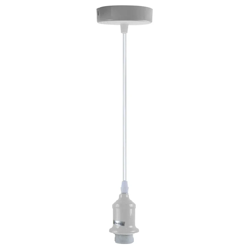 Höhenverstellbare E27 Pendelleuchte | Geborgenheit Retro Kabelpendel - 95cm ~4114