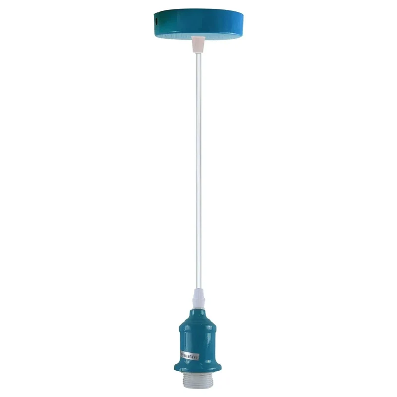 Höhenverstellbare E27 Pendelleuchte | Geborgenheit Retro Kabelpendel - 95cm ~4114