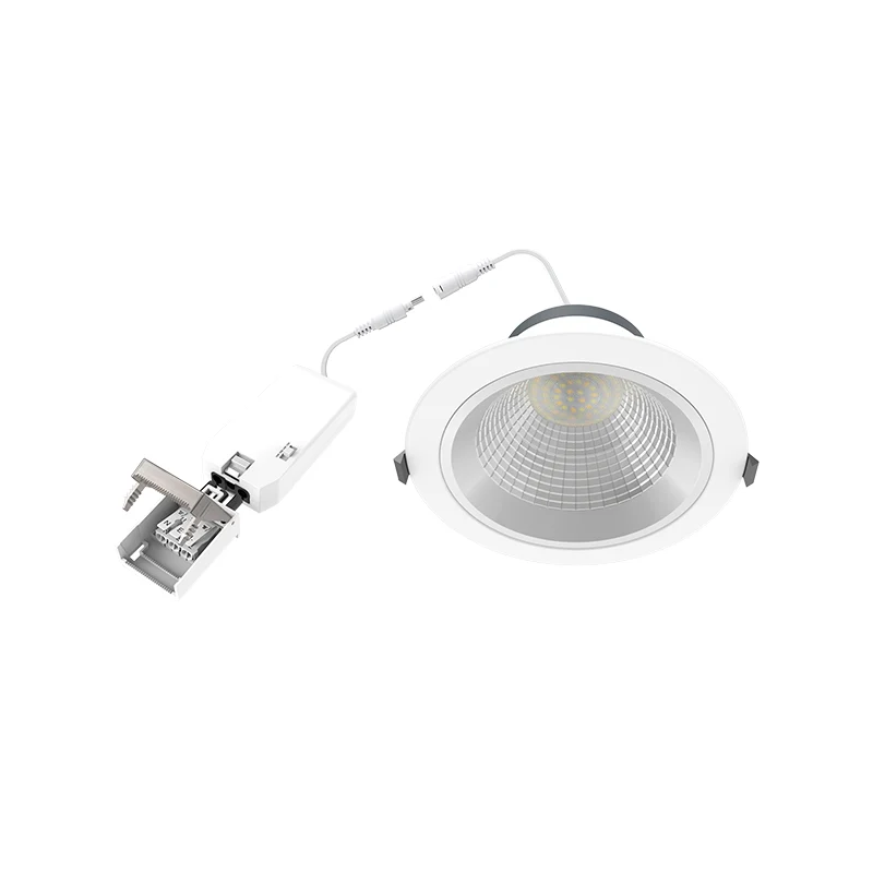 LED-Einbauleuchte | ESPA | Ø 145 mm | 12 W/14 W/16 W/18 W (Schalter) | Weiß | Farbtemperaturschalter | Dimmbar
