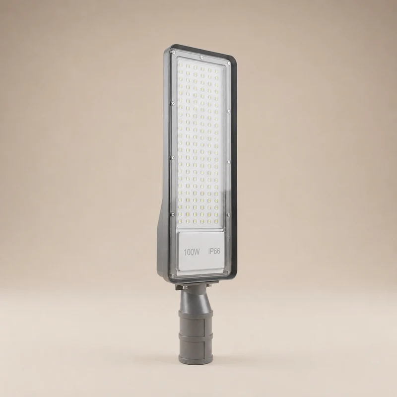 LED Straatlamp | 100W | 10.000 lm | 3000/4000/6500K CCT-Switch | IP66 | Kantelbaar | Hero