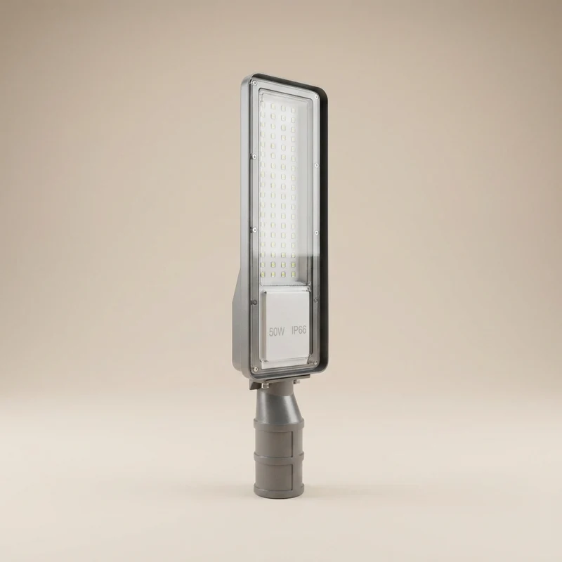 LED Straatlamp | 50W | 5.000 lm | 3000/4000/6500K CCT-Switch | IP66 | Kantelbaar | Hero
