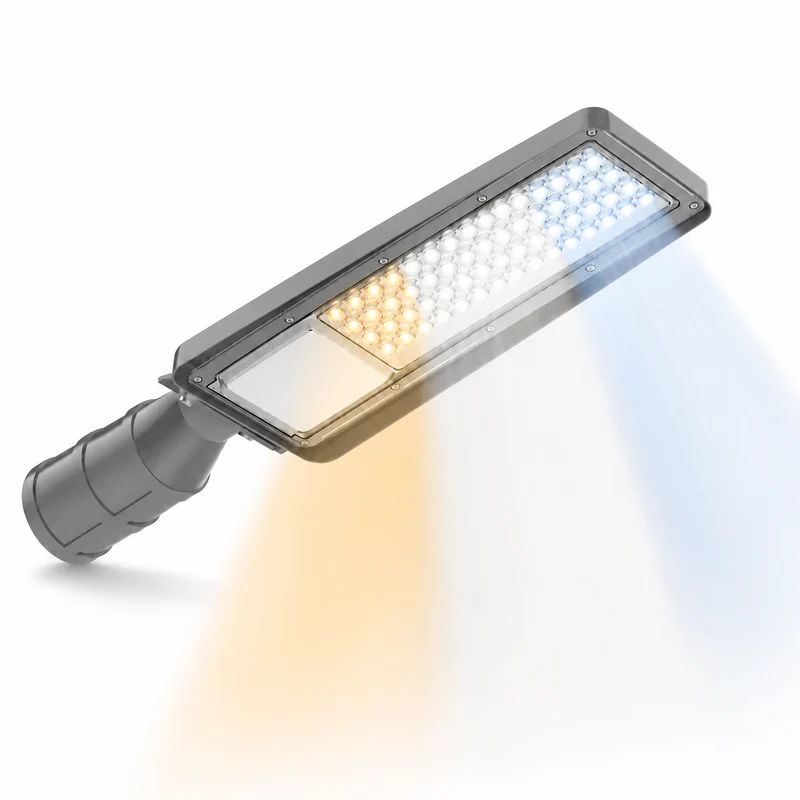 LED Straatlamp | 50W | 5.000 lm | 3000/4000/6500K CCT-Switch | IP66 | Kantelbaar | Hero
