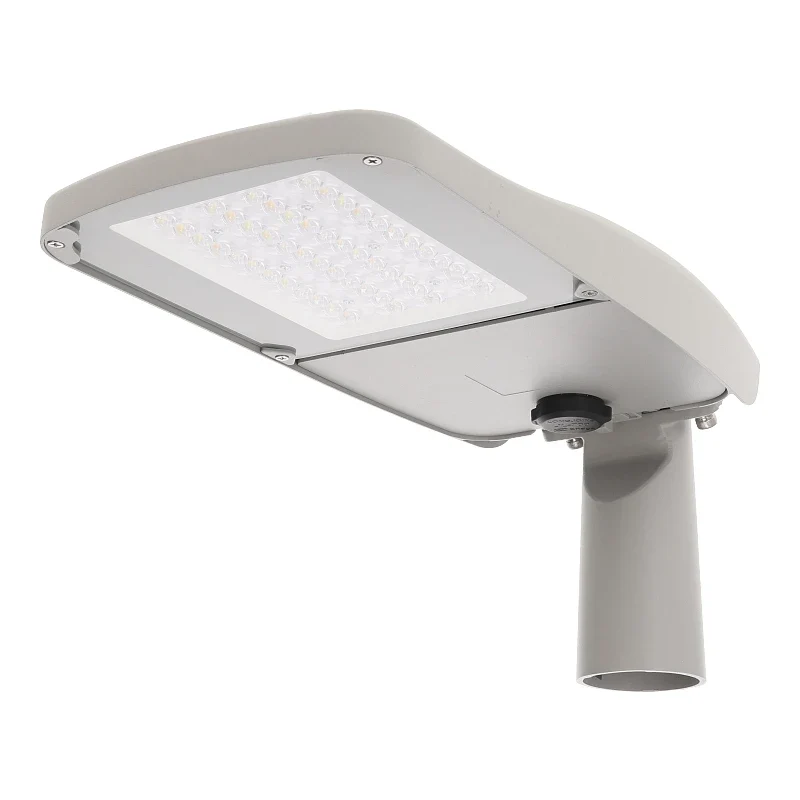 LED Straatlamp Grijs | 60/75/90W Wattage-Switch | Ø60mm | 3000-6000K CCT-Switch | IP66 | Blaze