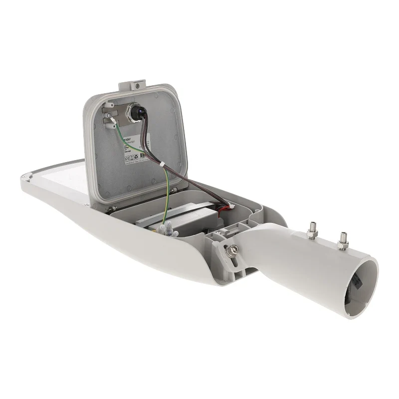 LED Straatlamp Grijs | 60/75/90W Wattage-Switch | Ø60mm | 3000-6000K CCT-Switch | IP66 | Blaze