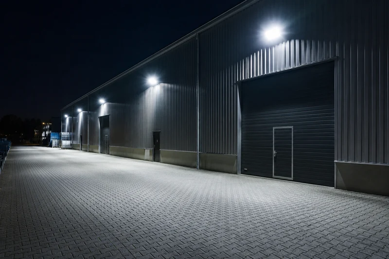LED Bouwlamp | 120/160/200W Switch | 30.000 lm | 3000K/4000K/5700K CC-Switch | IP66 | Kantelbaar | Zwart | Aurus