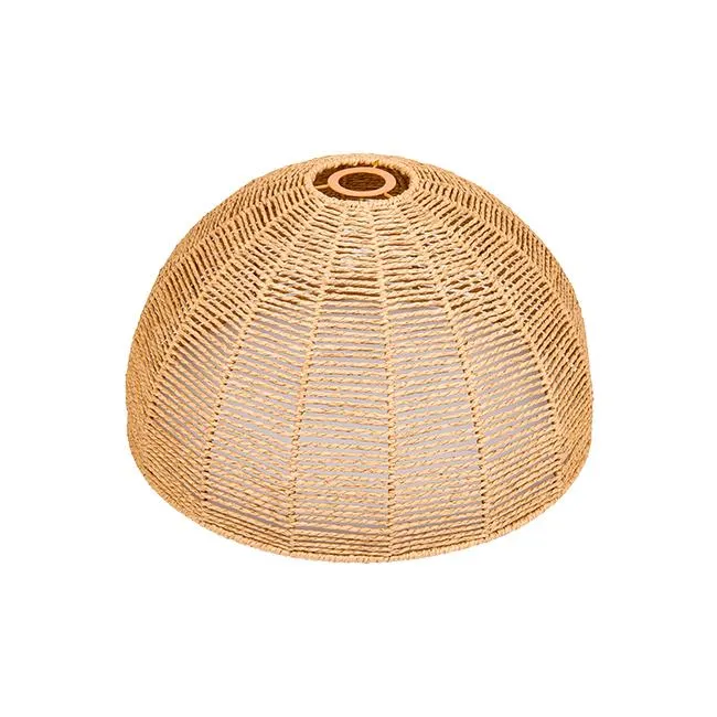 Rotan Hanglamp voor 3-fase Rail | Naturel Gevlochten | Ø 45 cm | E27 | Tutti.