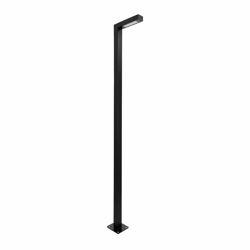 Zwarte verlengstuk voor zwarte lichtmast EPPE | 100CM