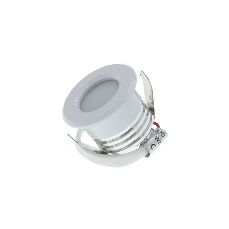 Bündel | LED-Veranda-Einbaustrahler | Ø31mm | 1,5W | Dimmbar – Weiß | 6 Stück | LedLoket