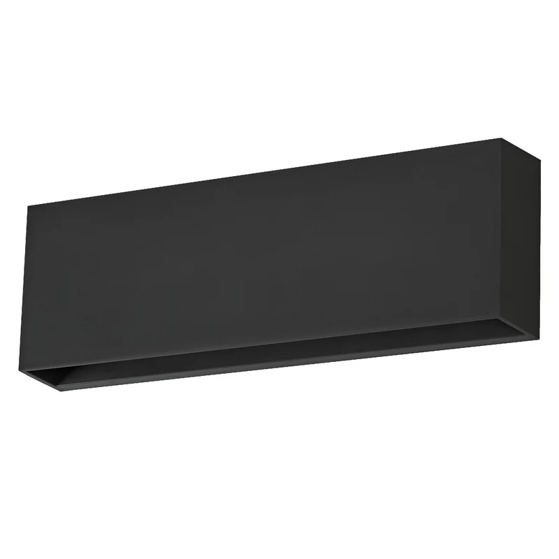 OSRAM ENDURA STYLE IVO WALL Außenbeleuchtung, 6,5W, 400lm, Wandleuchte, dunkelgrau, IP65 Schutzklasse, 3. 000K Farbtemperatur, warmweiße Lichtfarbe