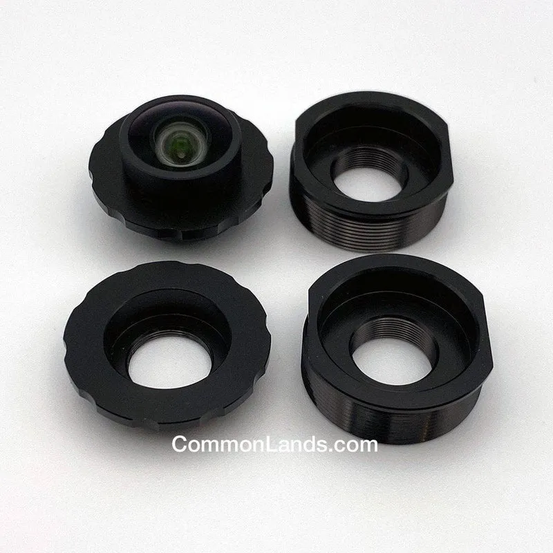M12-auf-C-CS-Mount-Adapter (mit Sicherungsring)