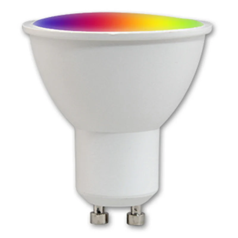 Smart Ground Spot GU10 rund | Athen | Edelstahl | IP66 | Tuya / WLAN | Mehrfarbig