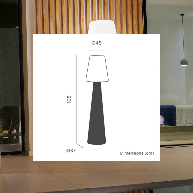 Lola 165 POP kabellos Stehlampe