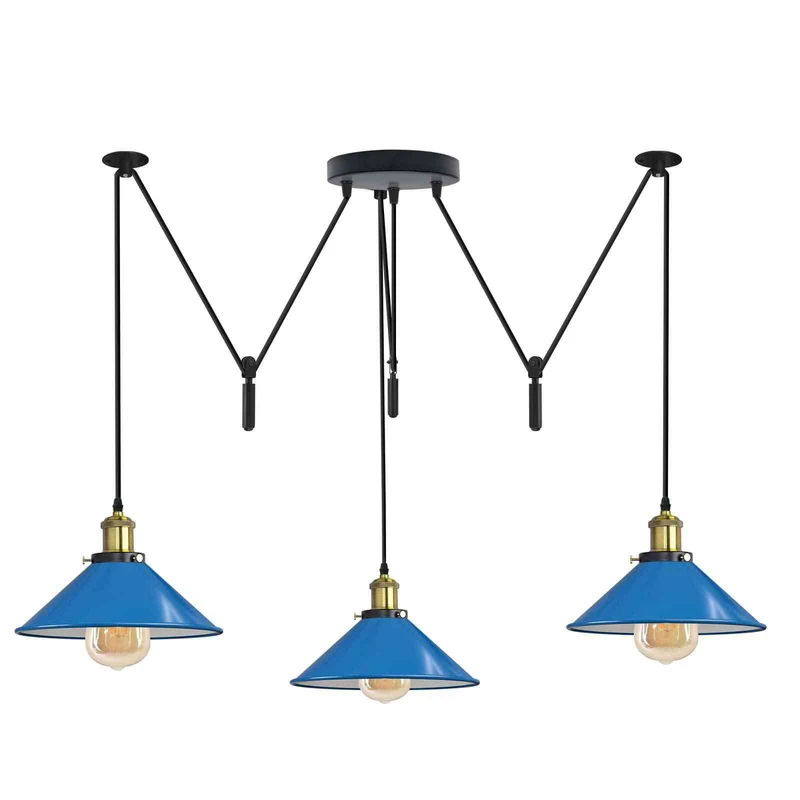 LEDSone 3 flammige Spider Dchschräge Pendelleuchte ~3761