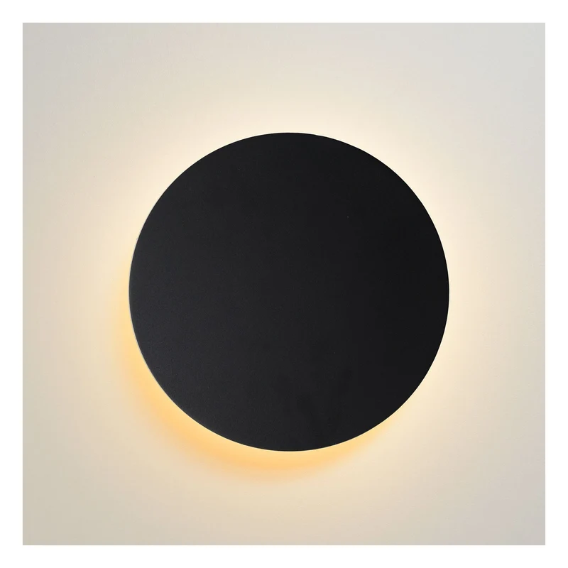 LED-Wandleuchte Eklyps rund Ø 15cm Warmweiß