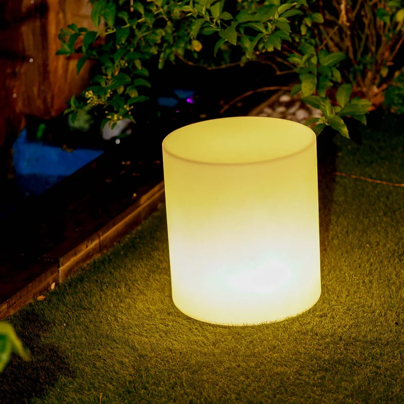Säulenförmige Outdoor-Standleuchte TUBY