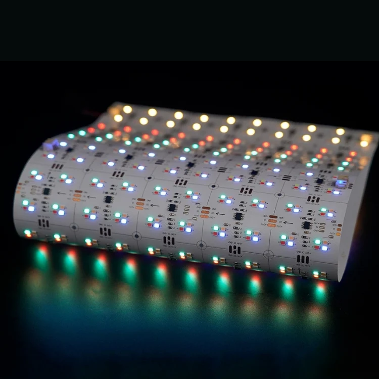 Adressierbare RGBW LED-Matrix 800 – Flexibles SPI RGBW LED-Panel mit 800 LEDs