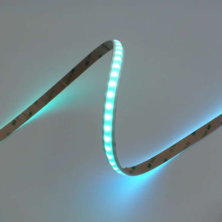 12V UCS1903 COB LED-Streifen adressierbar RGB 13W/m 100 LEDs/m – mit Silikonüberzug