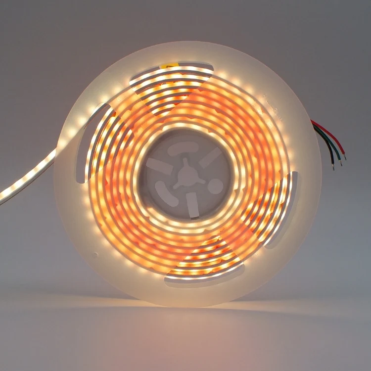 12V UCS1903 COB LED-Streifen adressierbar RGB 13W/m 100 LEDs/m – mit Silikonüberzug