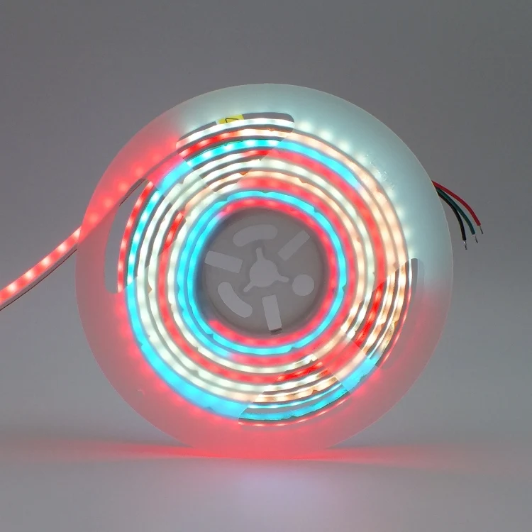 12V UCS1903 COB LED-Streifen adressierbar RGB 13W/m 100 LEDs/m – mit Silikonüberzug