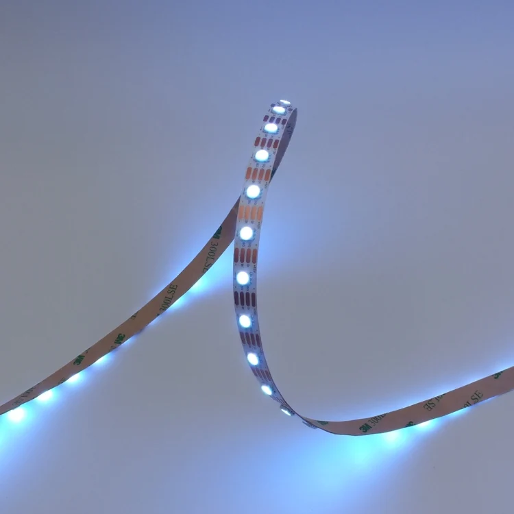 12V WS2815 LED-Streifen adressierbar RGBW 18W/m – Ausfallsicherung durch redundante Datenleitung