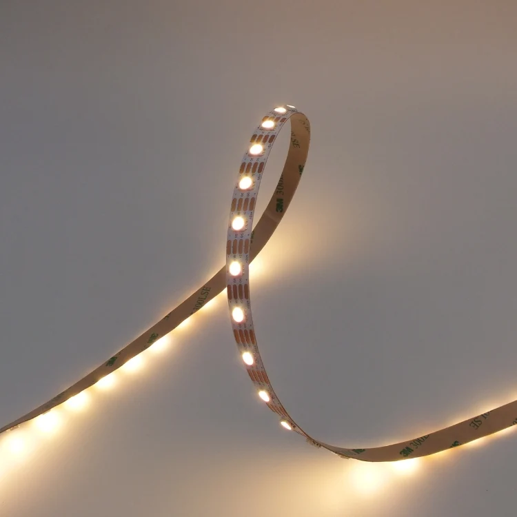 12V WS2815 LED-Streifen adressierbar RGBW 18W/m – Ausfallsicherung durch redundante Datenleitung