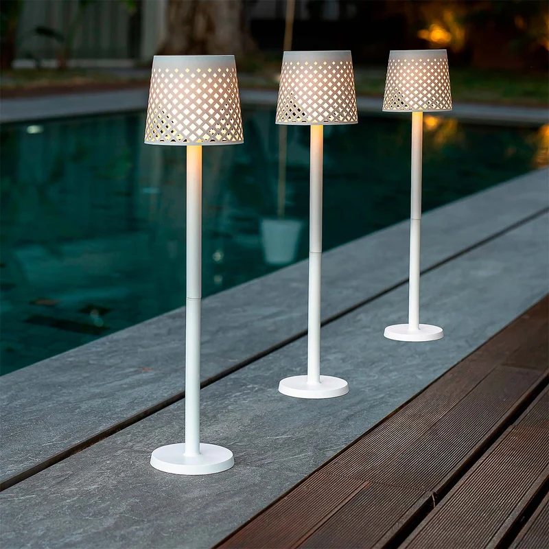 GRETA Solarleuchte (5 Lampen in 1) - Weiß Farbe