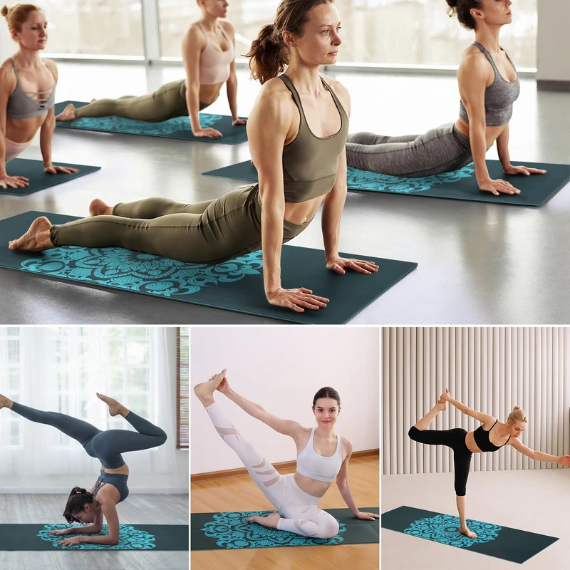 Avoalre Foldable Travel Yoga Mat Print