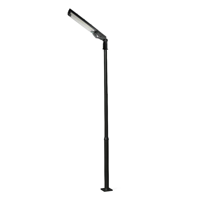 Solar-Lichtmast | 500 cm | Solarbetrieben | Bewegungsmelder | 6000 K – Tageslichtweiß