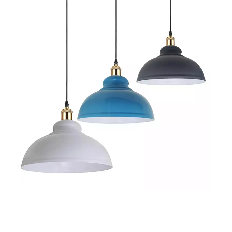 Vintage Pendelleuchte in Farben Industriestil Hängeleuchte ~3934