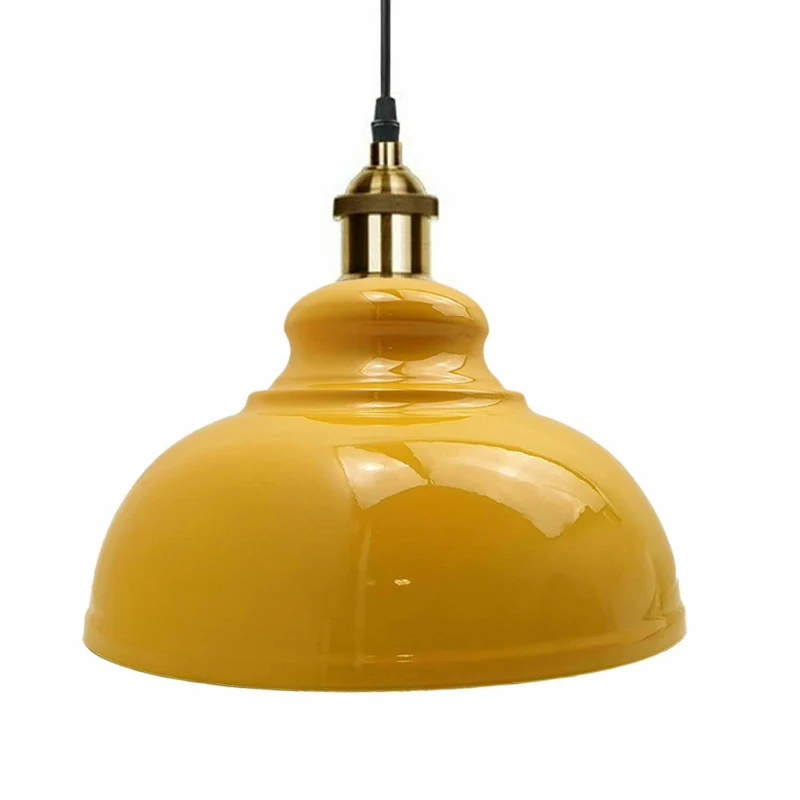 Vintage Pendelleuchte in Farben Industriestil Hängeleuchte ~3934
