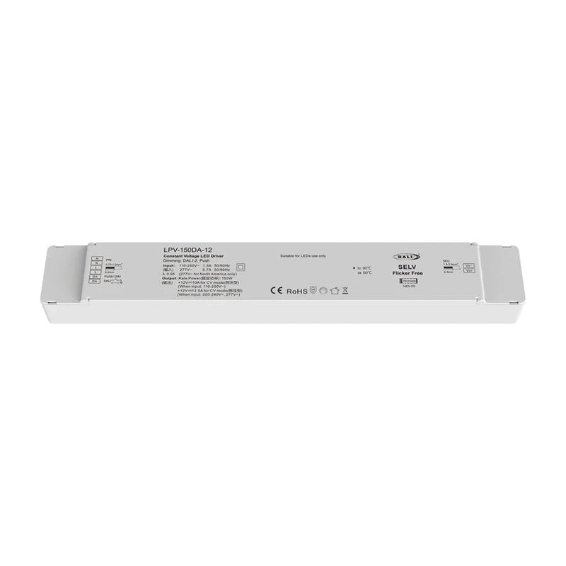 12V DC dimmbares DALI Netzteil 150W