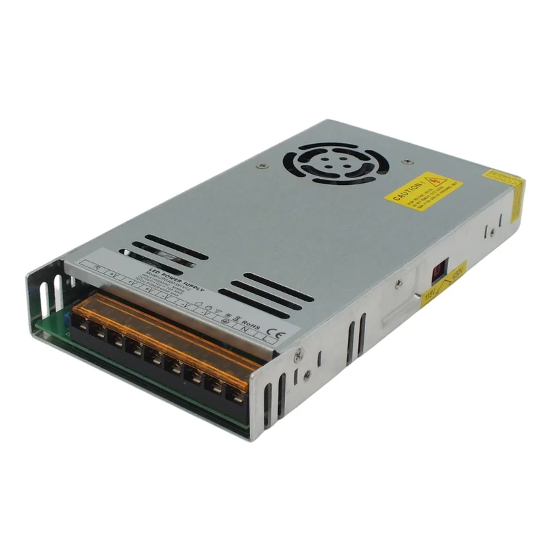 24V DC Schaltnetzteil mit Lüfter, geschlossen 400W, 16A