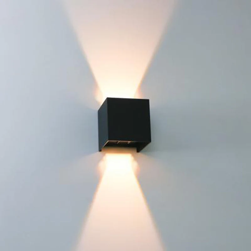 12x | SMART Cube Wandleuchte | Dimmbar | Zigbee | Schwarz | Farbtemperatur einstellbar | Hue-kompatibel