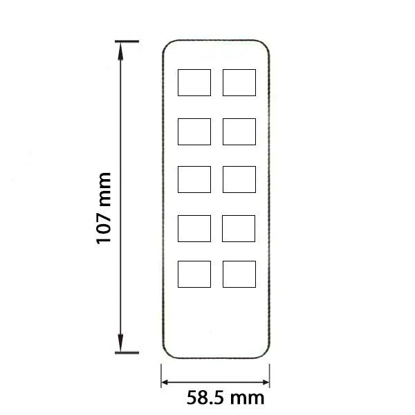 8er-Set Würfel-Wandleuchten | Kabellos dimmbar | Schwarz | Farbtemperatur einstellbar | Inkl. Fernbedienung
