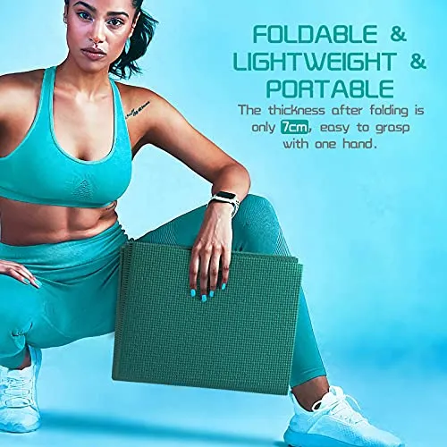 Yoga Mat-Green 68" x 24" x 1/4"