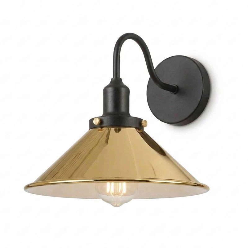 lidsone.comsign Wandleuchte Metall | Schwanenhals Retro Wandstrahler~4029