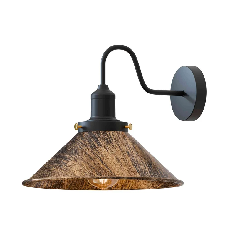 lidsone.comsign Wandleuchte Metall | Schwanenhals Retro Wandstrahler~4029