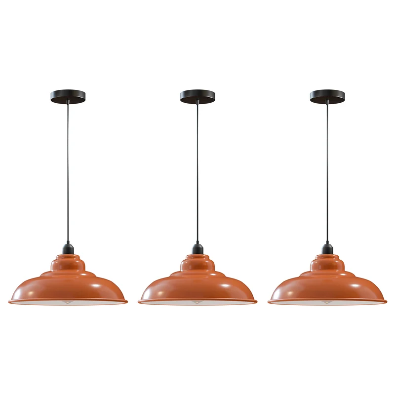3er Set Industrial Chic Hängelampe Kücheninsel Esszimmer ~3835