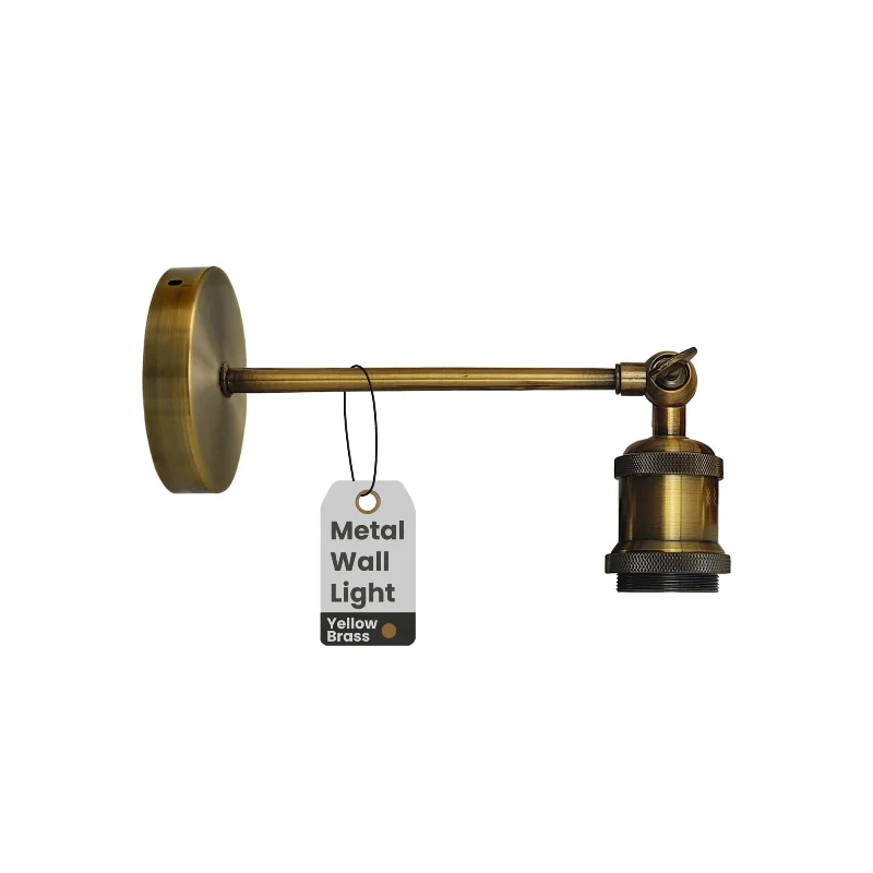 Vintage Wandleuchte E27 Wandlampe verstellbarem Arm ~3847