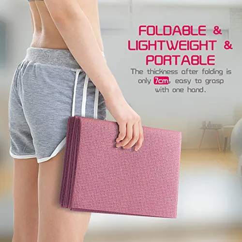 Avoalre Yoga Mat-Pink 68" x 24" x 1/4"