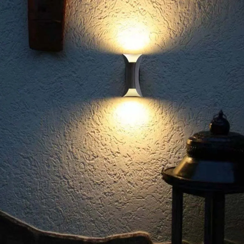AmberLine | Minimalistische LED-Wandleuchte für drinnen & draußen