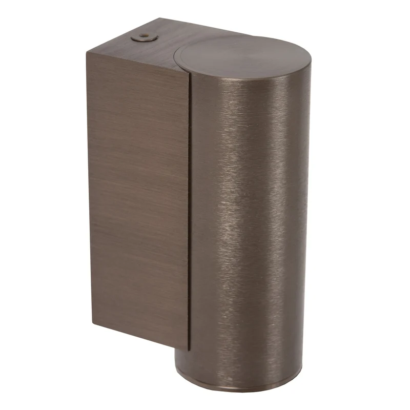 Wandstrahler Dupla 1-flammig Zylinderform Aluminium dimmbar