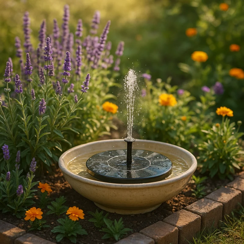 Aquio | Solar Gartenbrunnen