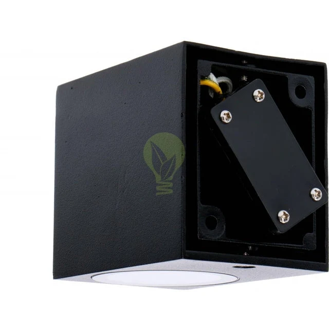 Intelligente LED-Wandleuchte | Tuya / WLAN | San Diego | Leuchtmittel inklusive | Schwarz