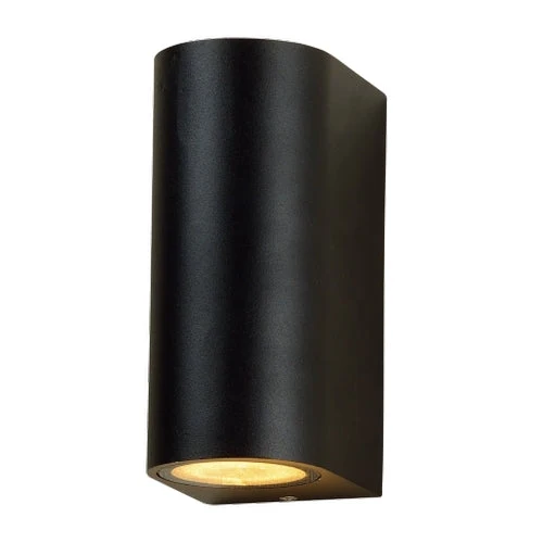 Intelligente LED-Wandleuchte | Tuya / WLAN | Santa Barbara | Inkl. 2 Leuchtmittel | Schwarz